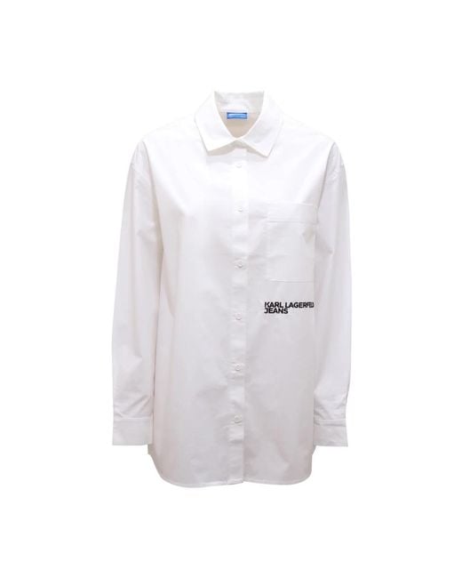 Karl Lagerfeld White Shirts