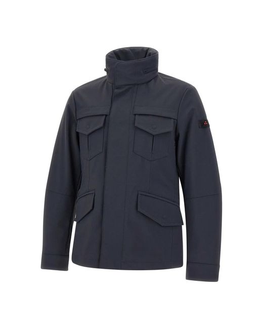 Peuterey Stripes Kp Jacket in het Blue voor heren