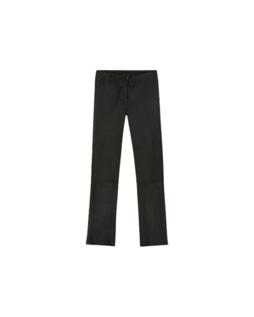 Arma Broeken ,Zwart -Broek Leren Levendig 001Lnos 005.02 in het Black