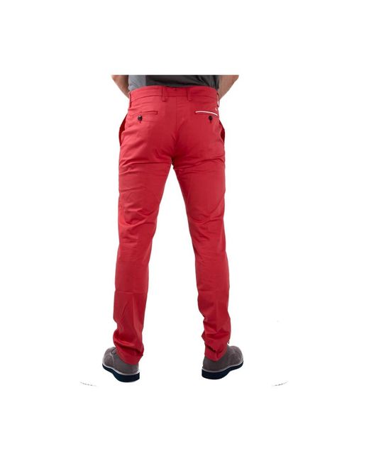 Harmont & Blaine Red Chinos for men