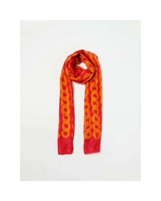 Liviana Conti Red Scarves