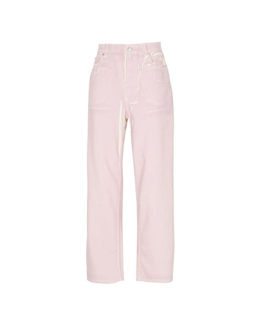 Marni Pink Straight Jeans