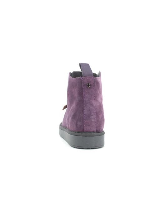 Shoes > boots > lace-up boots Pànchic en coloris Purple