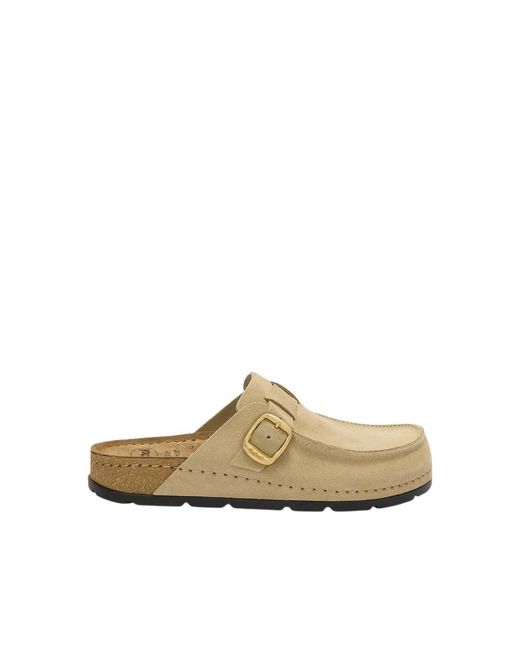 Scholl Natural Bora Moccasin