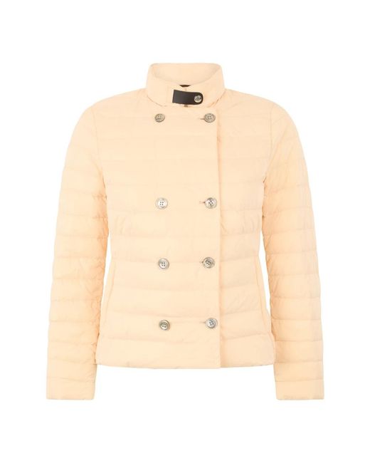 Moorer Jassen ,Roze ,Polyester Clement Down Jacket in het Natural