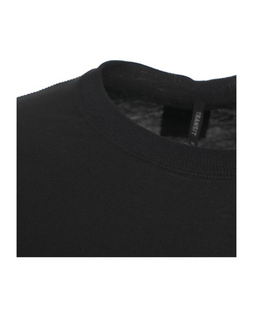Transit Schwarzes t-shirt in Black für Herren