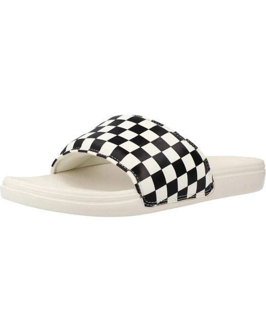 Vans Black Sliders