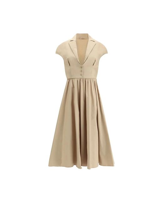 Midi Dresses di Ermanno Scervino in Natural