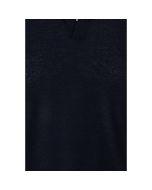 Cruna Black Polo Shirts for men