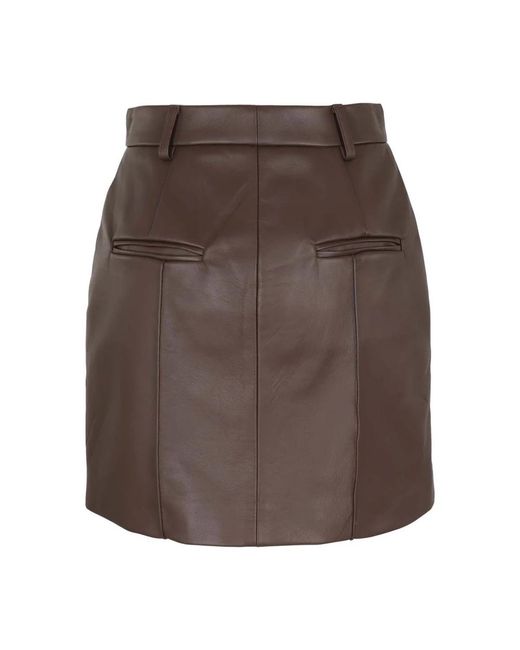 Skirts > short skirts GIUSEPPE DI MORABITO en coloris Brown