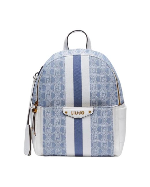 Liu Jo Blue Backpacks