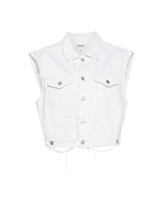 Jackets > vests Agolde en coloris White