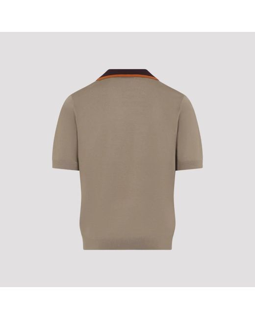Dries Van Noten Brown Polo Shirts for men