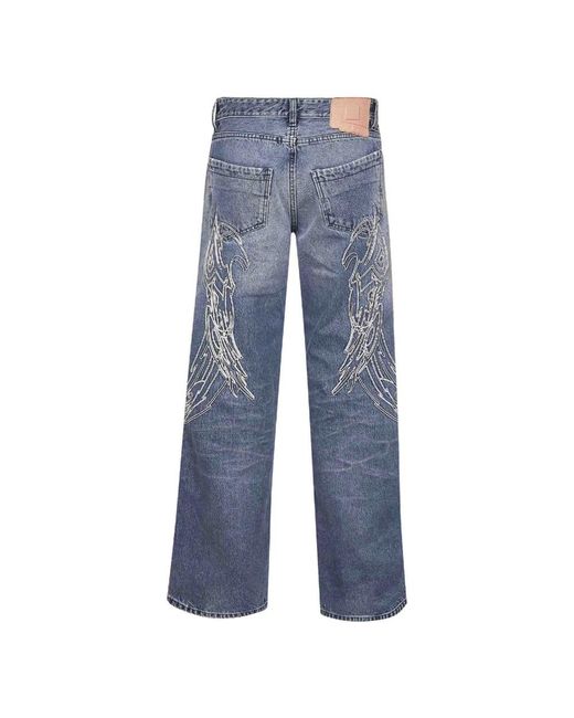 PDF Blue Wide Jeans for men