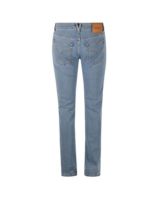 Versace Blue Slim-Fit Jeans for men