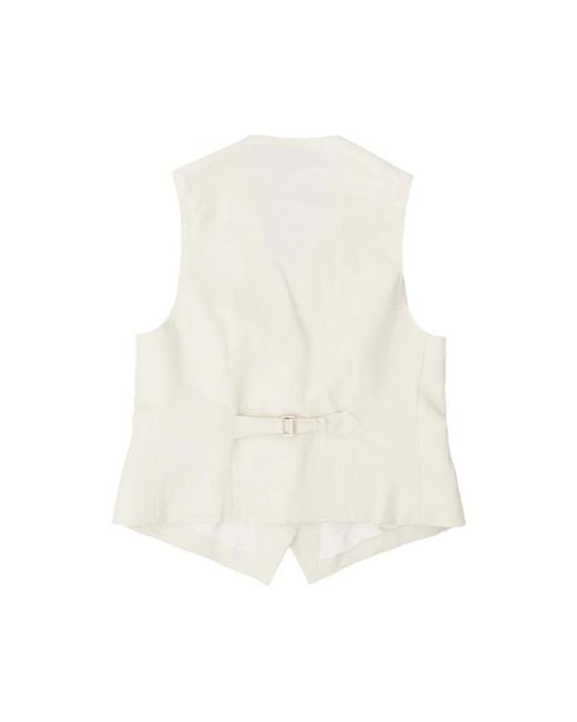 Officine Generale White Waistcoats