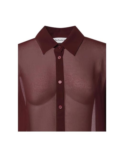 Frankie Shop Brown Shirts