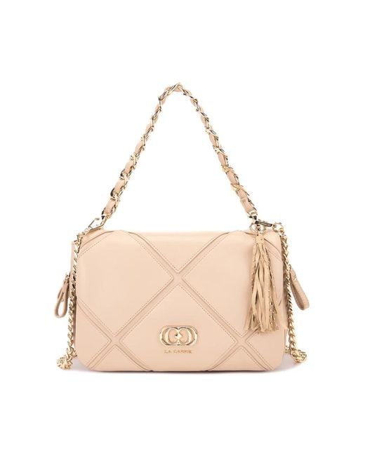 La Carrie Natural Shoulder Bags