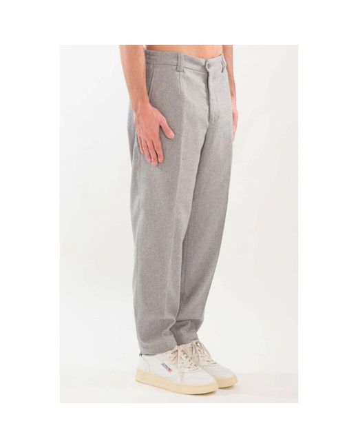 Slim-Fit Trousers BRIGLIA de hombre de color Gray