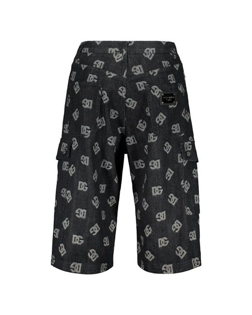 Casual Shorts di Dolce & Gabbana in Gray da Uomo
