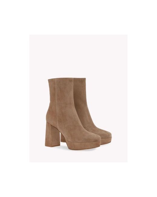 Gianvito Rossi Brown Heeled Boots