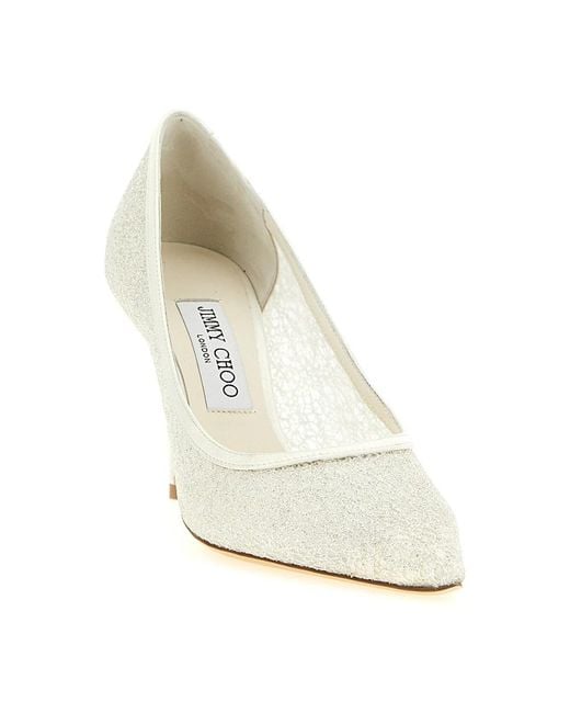 Jimmy Choo White Pumps