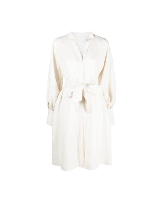 Eleventy Midi Dresses in het White