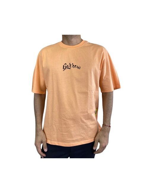 Barrow S t-shirt, modell: over in Orange für Herren