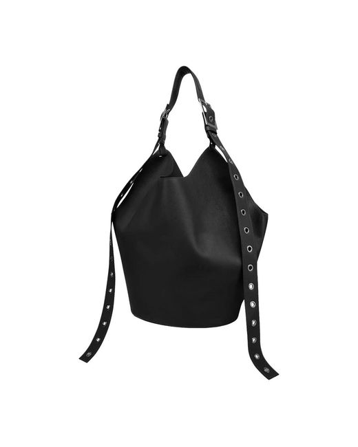 Dondup Black Tote Bags