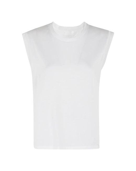 Dondup White Girocollo Regular