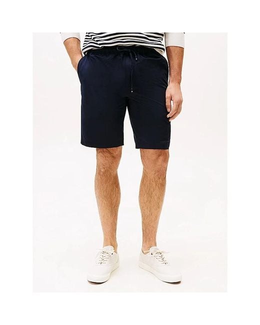 Casual Shorts Tommy Hilfiger pour homme en coloris Black
