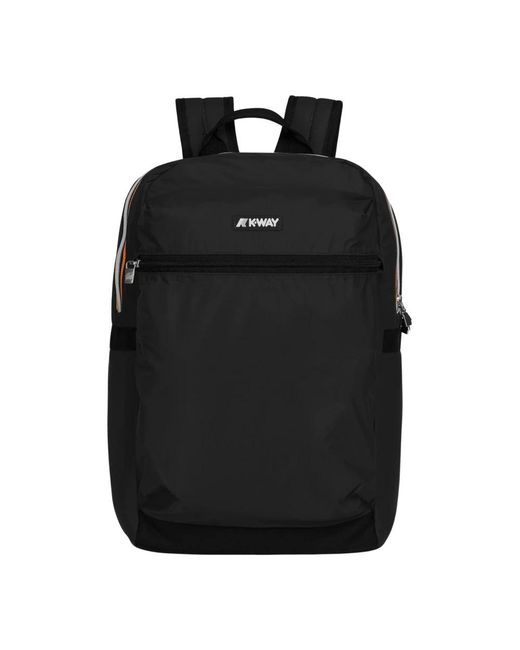 K-Way Black Backpacks