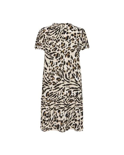 Ichi Black Midi Dresses