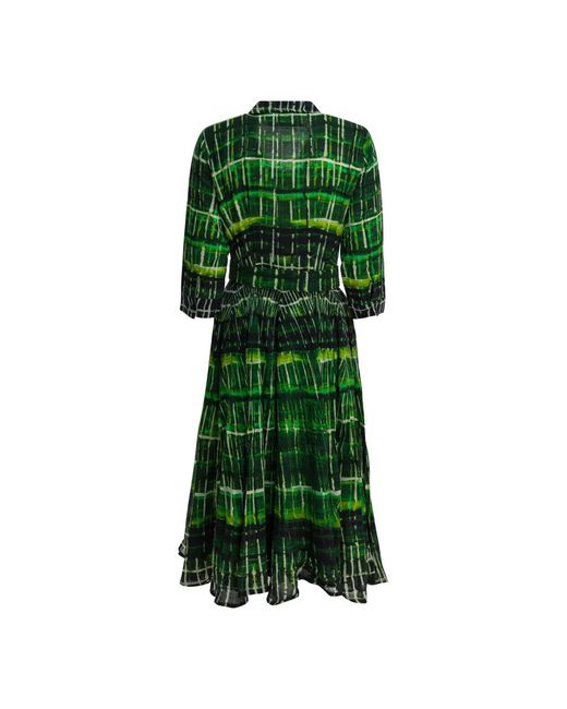 Samantha Sung Green Shirt Dresses