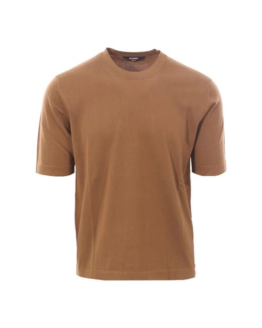 K-Way Brown T-Shirts for men