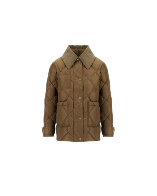 Down Jackets Herno de color Brown