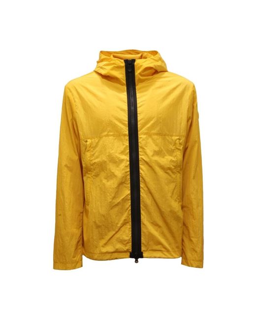Save The Duck Yellow Light Jackets for men