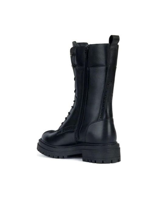 Lace-Up Boots Geox de color Blue