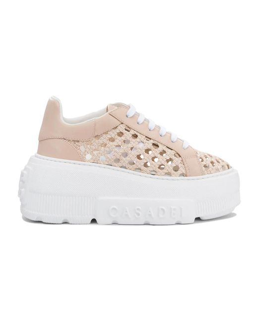 Casadei Pink Sneakers