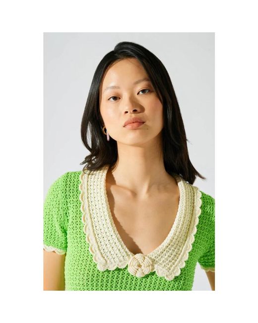 Blouses Manoush en coloris Green