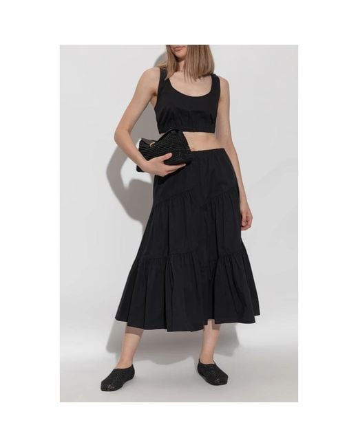 Tory Burch Midi Skirts in het Black
