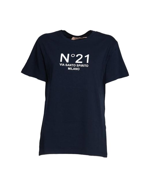 N°21 Blue T-Shirts