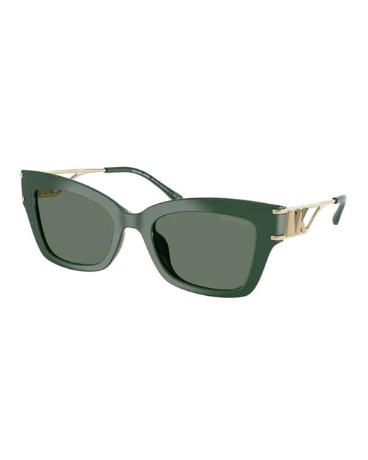 Michael Kors Green 52Mm Square Sunglasses