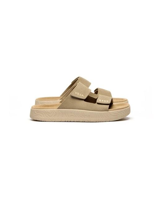 Sliders di Veja in Metallic