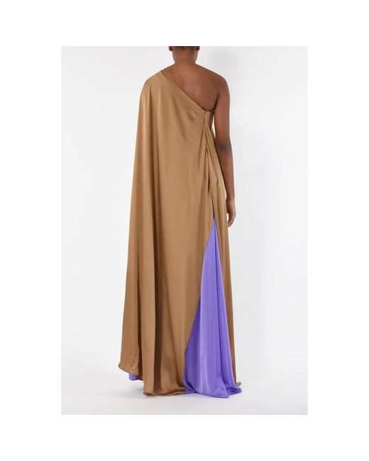 Dresses > occasion dresses > gowns ACTUALEE en coloris Brown