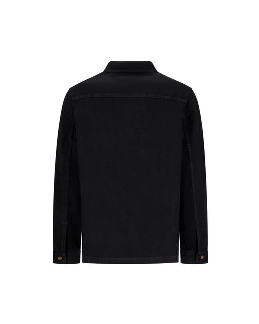 Haikure Black Denim Shirts for men