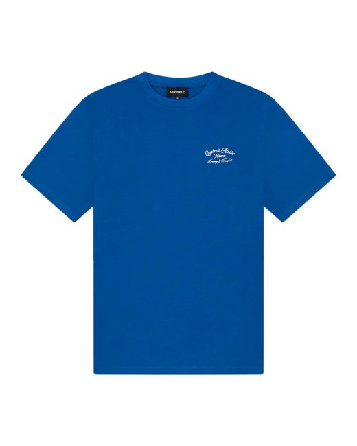 Quotrell Blue T-Shirts for men