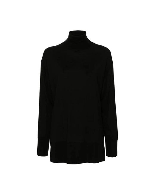 Aspesi Black Turtlenecks