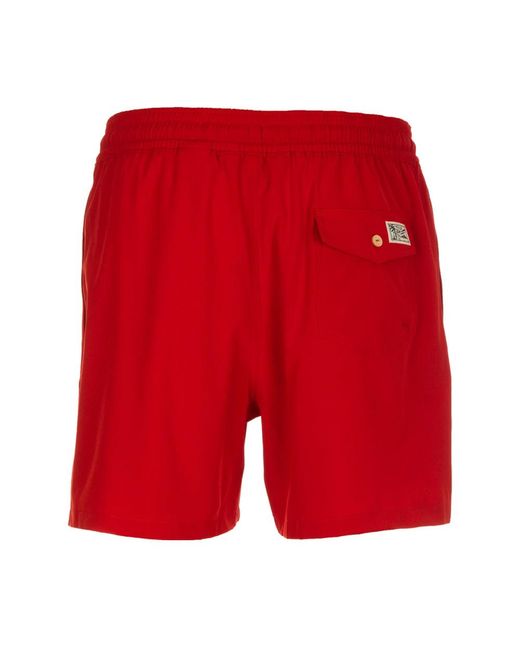 Ralph Lauren Red Beachwear for men