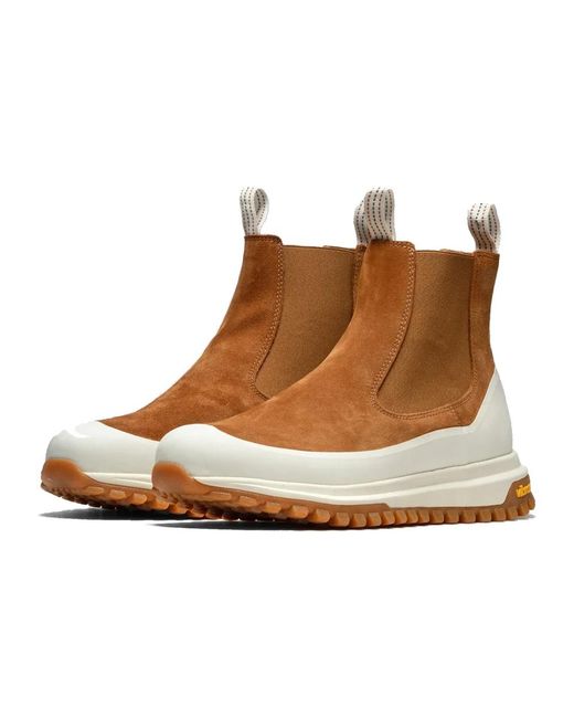 Diemme Brown Chelsea Boots for men
